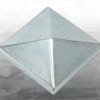 POKROV ZA STEBER POCINKAN NA VRHU NAPET 200x200 MM, 1056CA340Z200