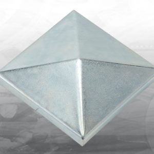 POKROV 340Z.200 ZA STEBER POCINKAN NA VRHU NAPET 200×200 MM